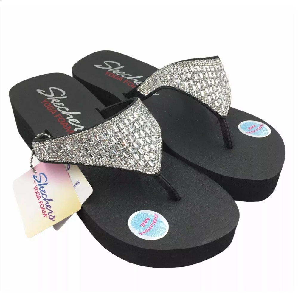 Brand new Skechers yoga foam sandals!